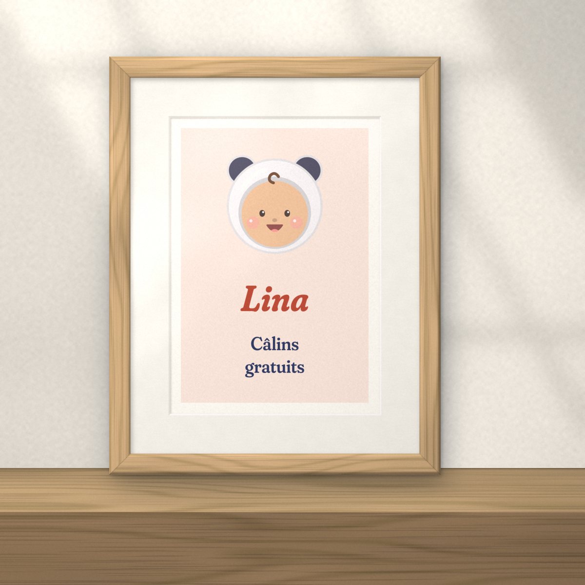 Affiche personnalisée A4, visuel d'illustration